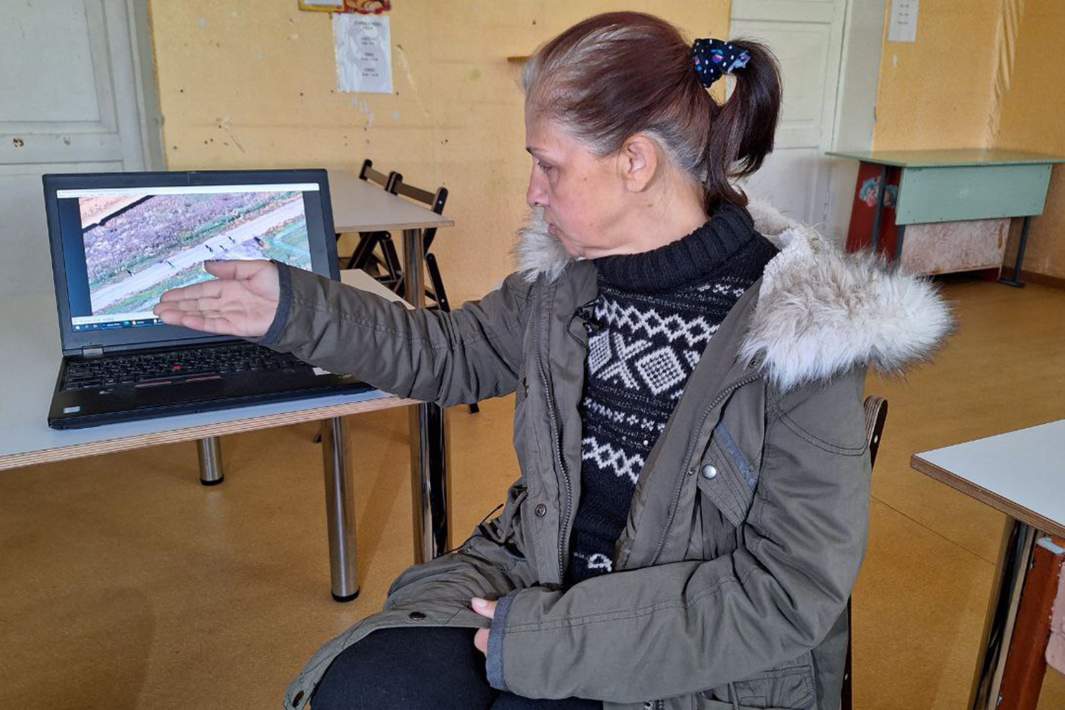 женщина с ноутбуком