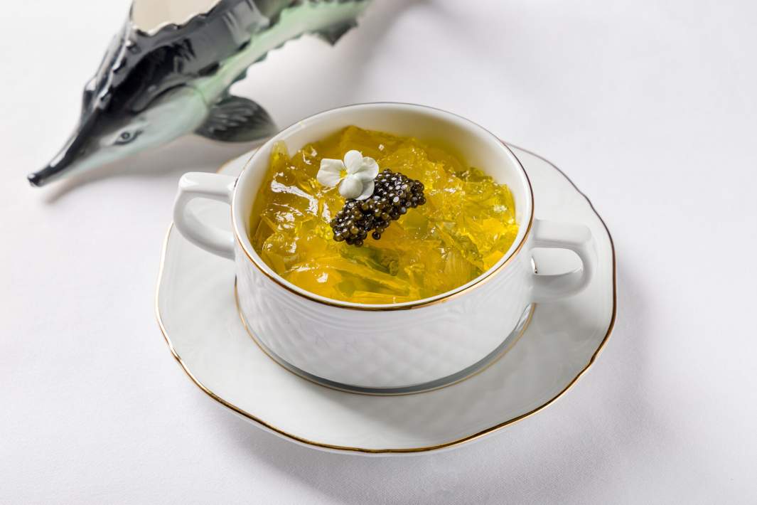 Заливное из осетрины