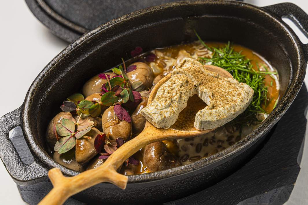 Обжаренные почки кролика