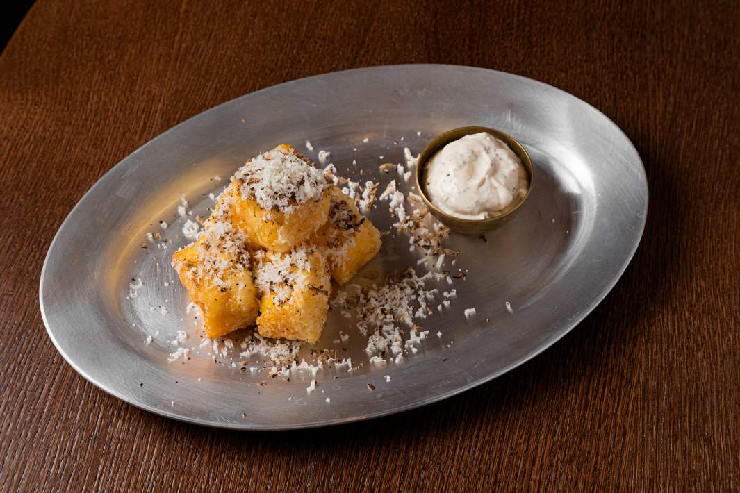 Полента с пармезаном