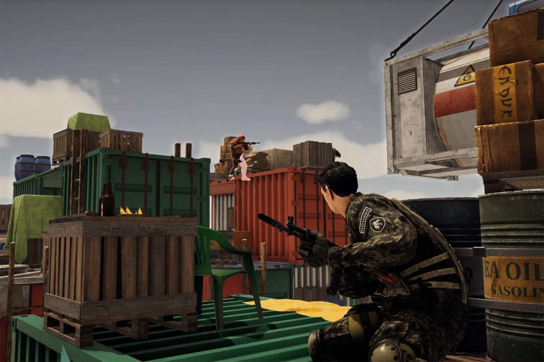 Скриншот из игры «Спарта 2035»