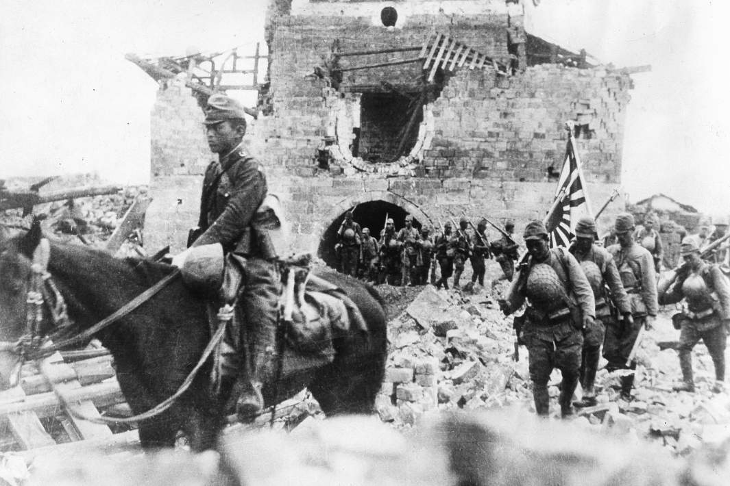 Японская пехота, Китай, 1938г.