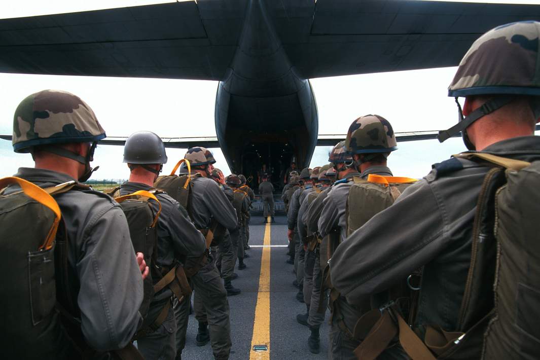 Солдаты армии Франции 