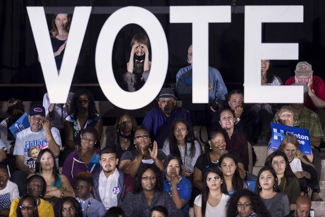 Предвыборное мероприятие в США