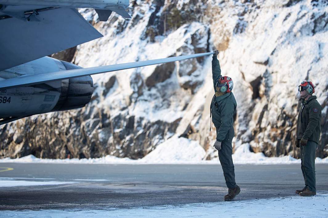 Учения НАТО Freezing Winds