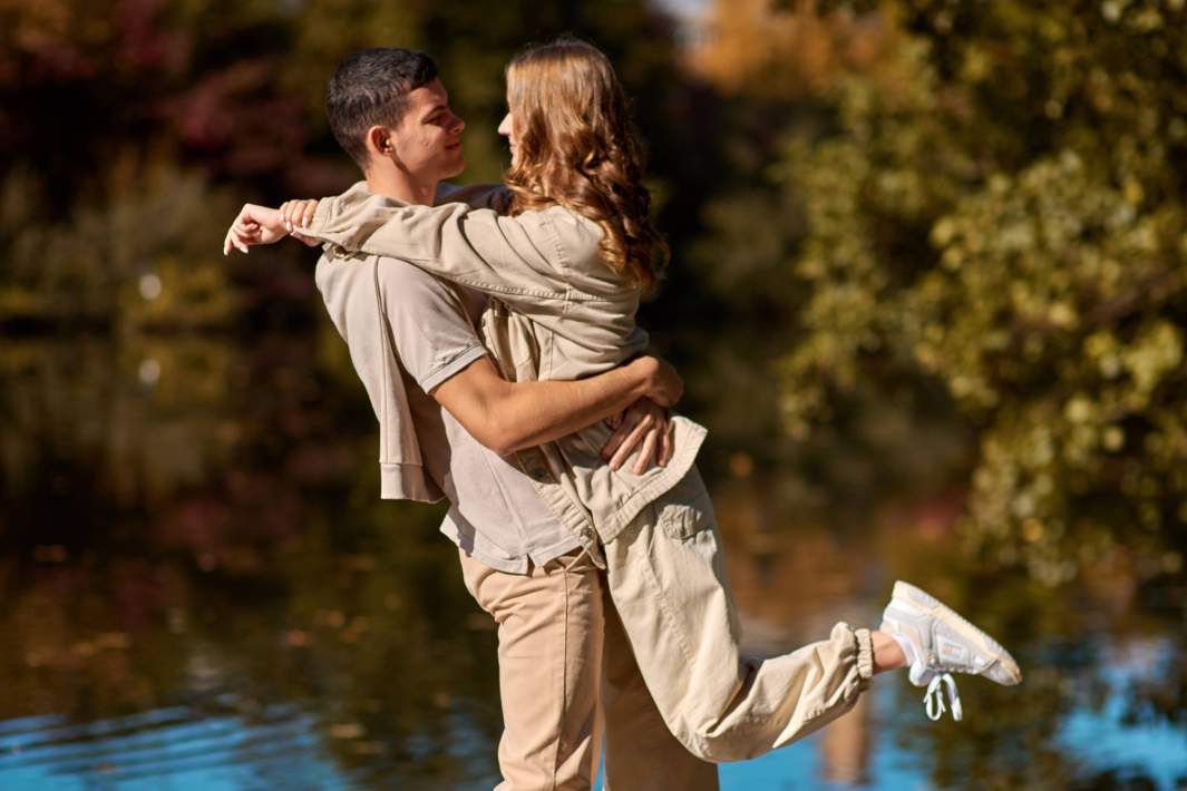 Пара на свидании 