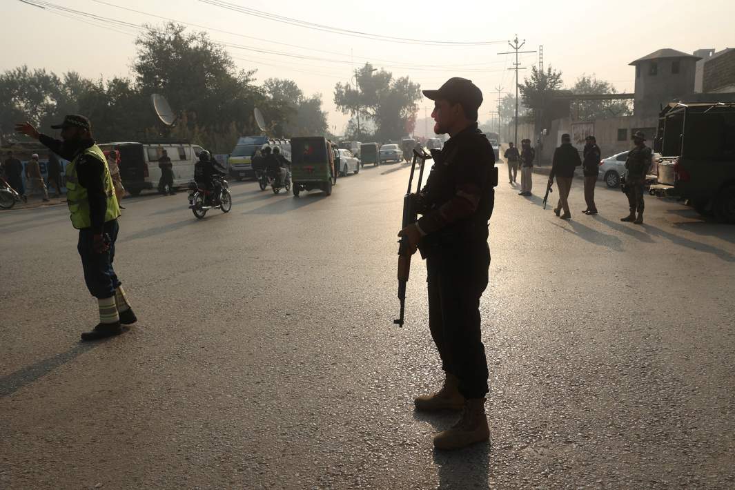 полицейский в пакистане