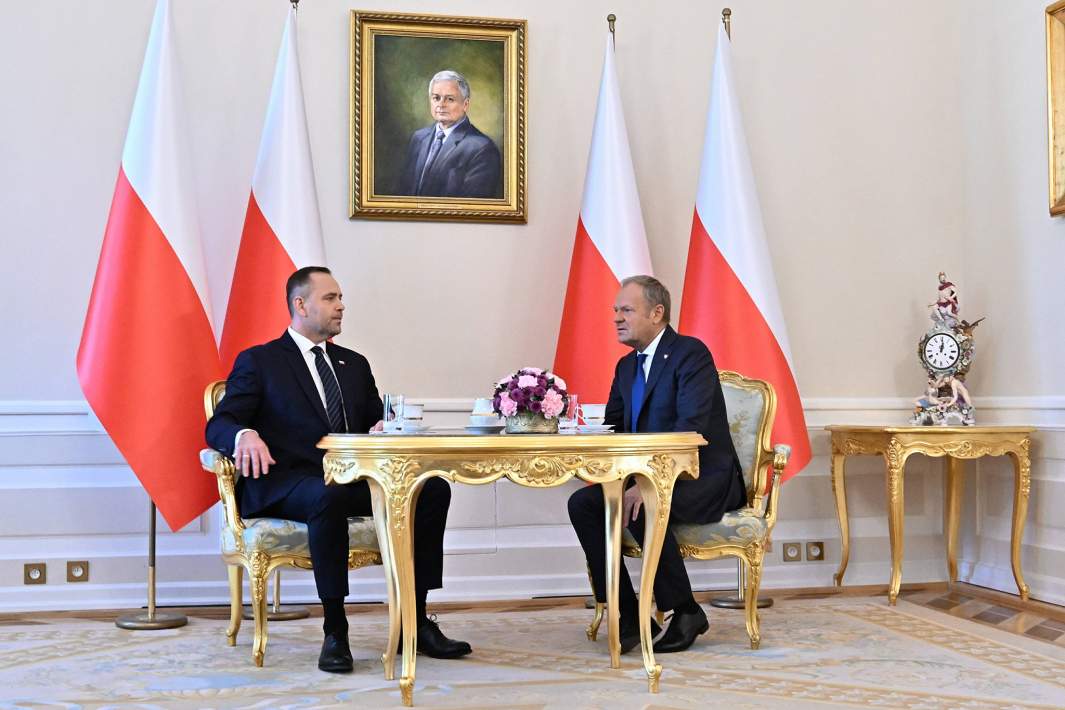 Кароль Навроцкий и Дональд Туск 