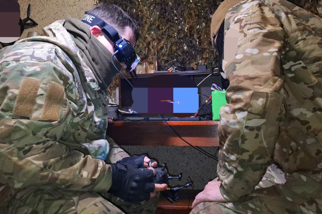 Боевая работа расчетов БПЛА