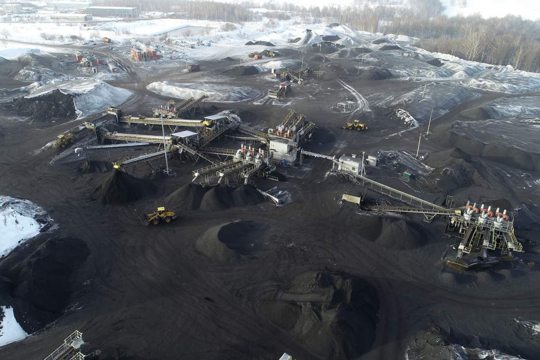 Добыча угля