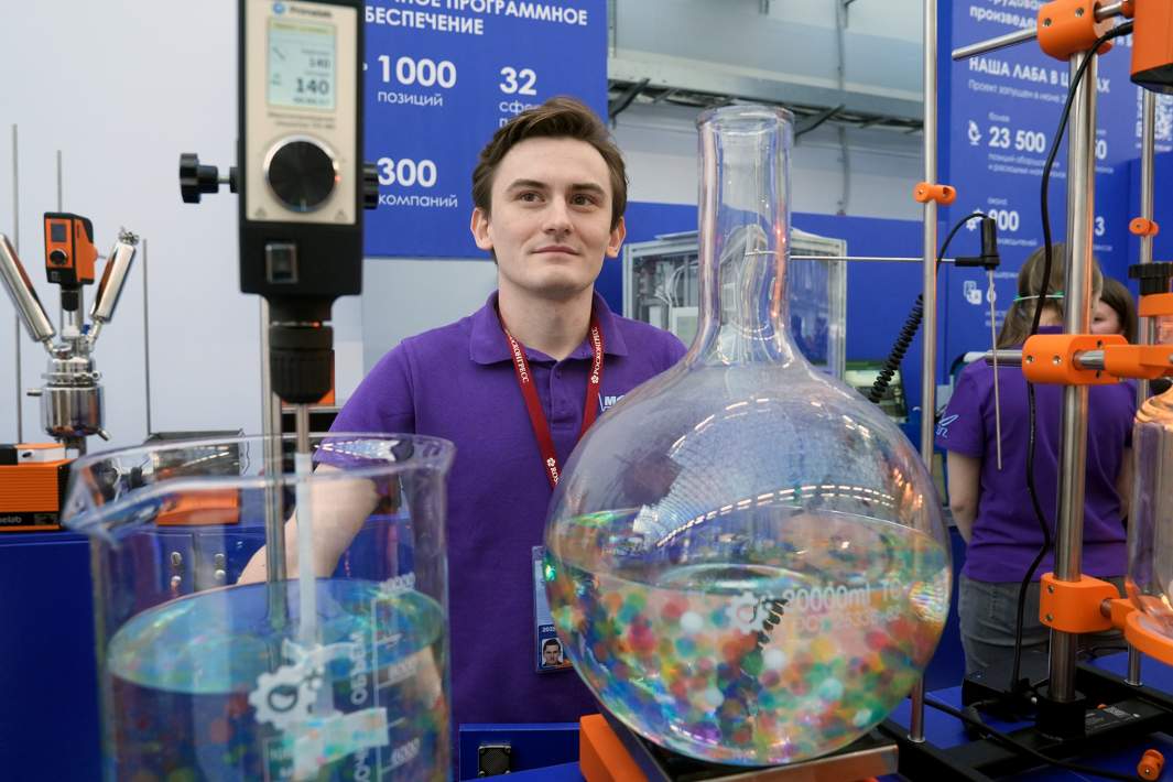 Участник на V Конгрессе молодых ученых в научно-технологическом университете «Сириус».