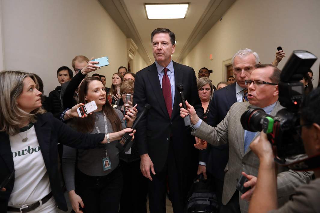 Бывший директор ФБР Джеймс Коми