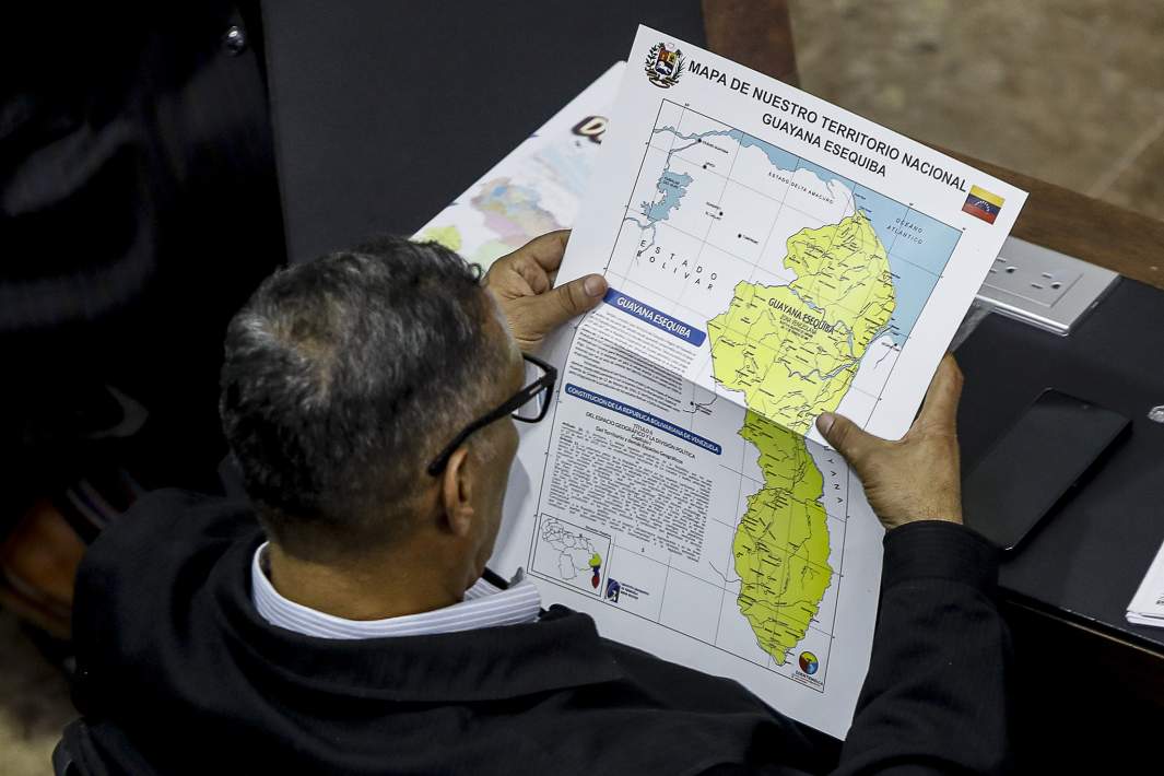 Карта Гайаны