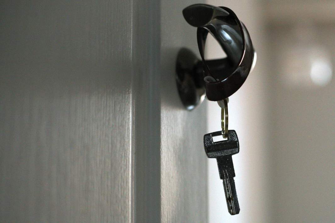 ключи на ручке