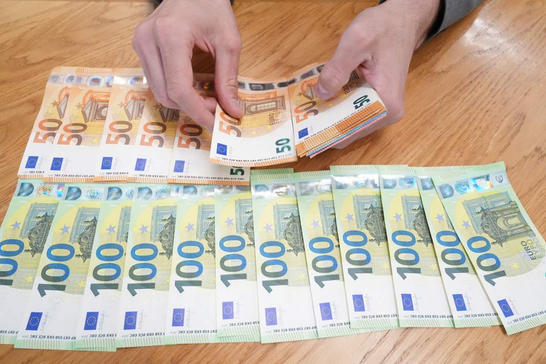 Евро купюры