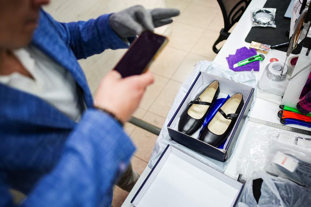 Работа пункта выдачи 