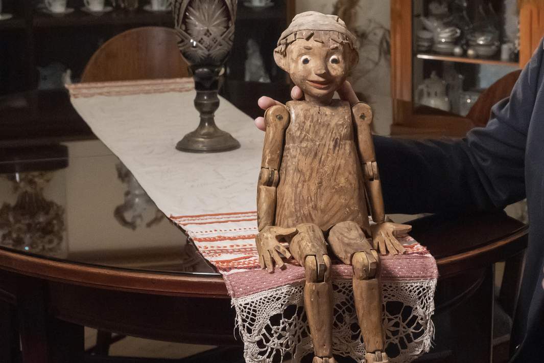 Кукла «Буратино» из фильма «Золотой ключик» А. Птушко 1939 года в Театре кукол Образцова