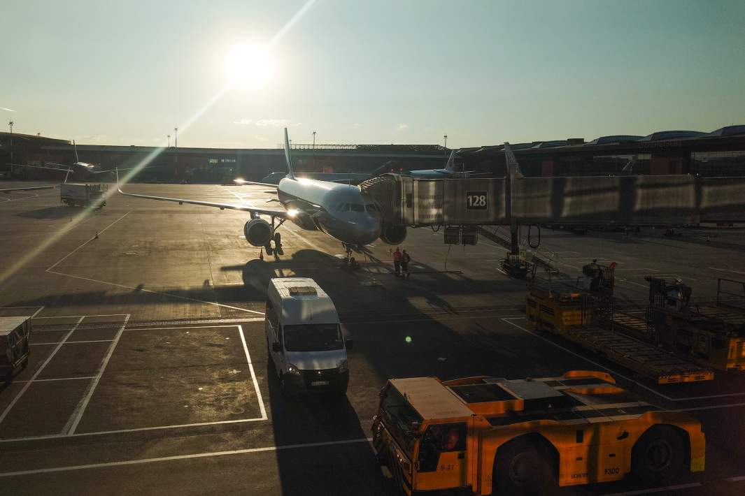 Посадка на самолет 