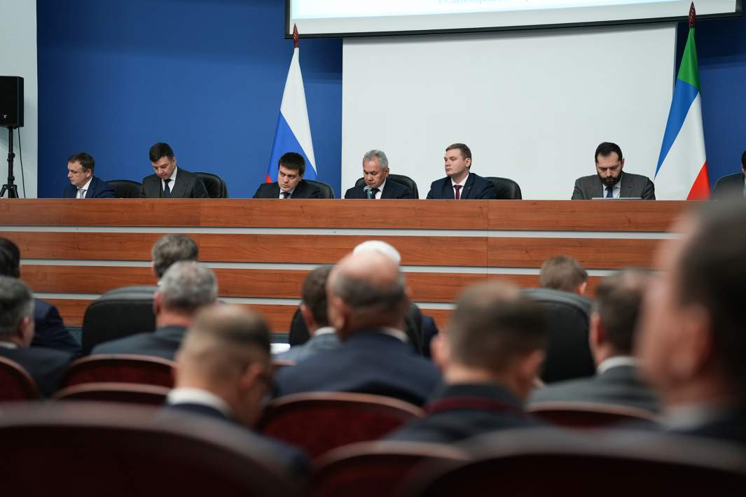 Секретарь Совета безопасности РФ Сергей Шойгу 