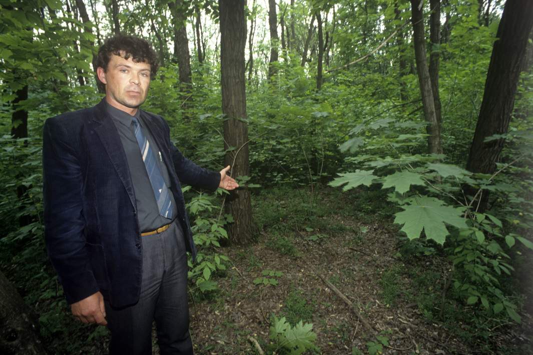 Парк Авиаторов недалеко от города Ростов-на-Дону, где Андрей Чикатило совершил четыре убийства