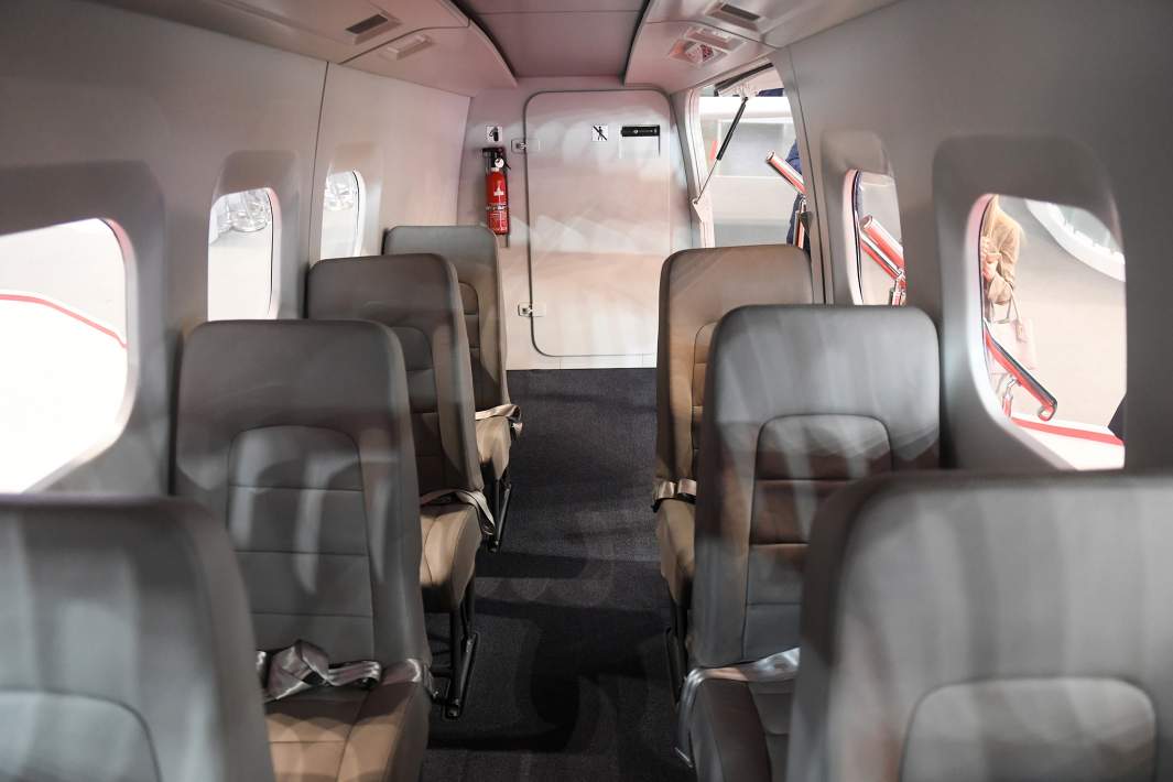 Салон самолета