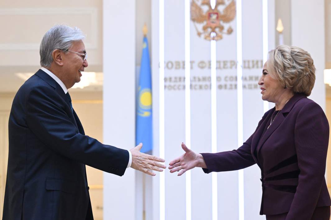 Токаев и Матвиенко