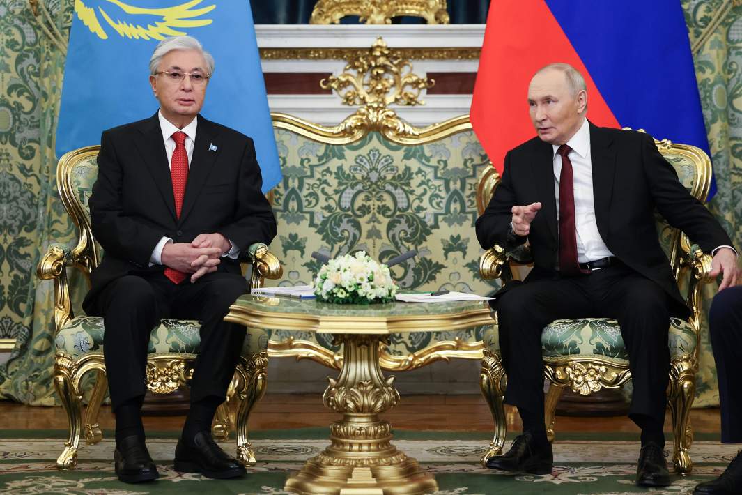 Путин и Токаев