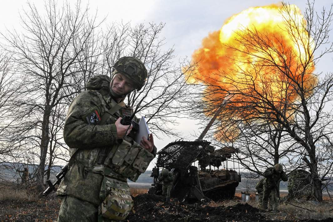 Работа расчета самоходной пушки 2С7 «Пион»