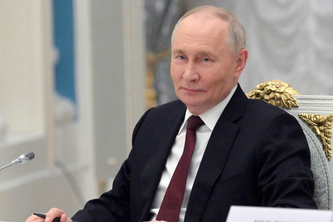 28 ноября 2025. Президент РФ Владимир Путин во время встречи с участниками V Конгресса молодых учёных.