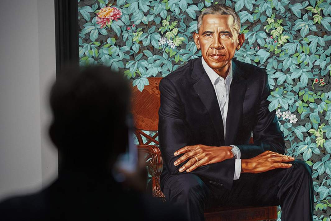 Портрет Барака Обамы