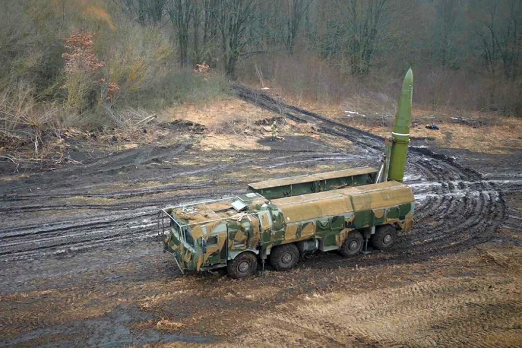 Оперативно-тактический ракетный комплекс «Искандер» в зоне проведения специальной военной операции