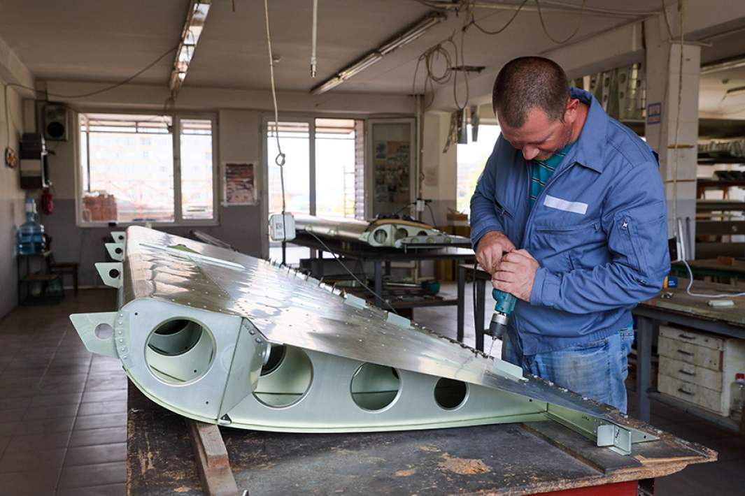 Сборка легкомоторных самолетов