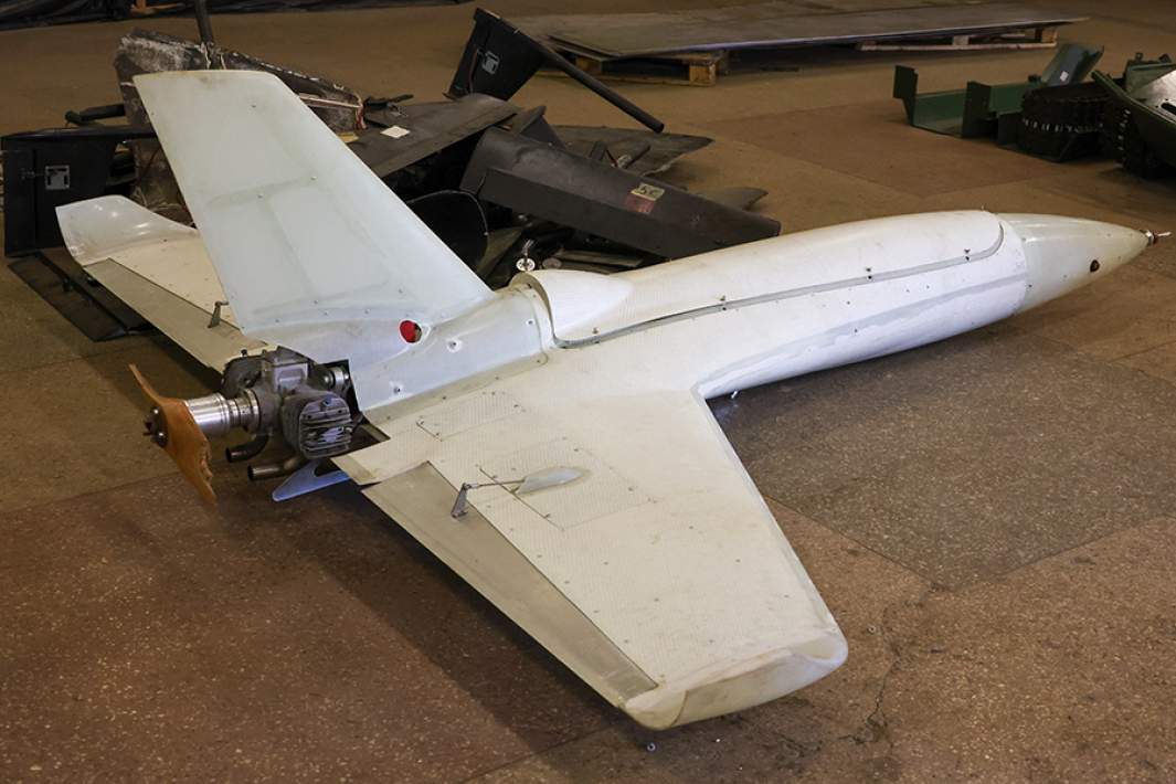 Сбитый дрон