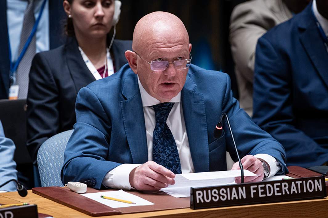 Постоянный представитель РФ при ООН Василий Небензя 