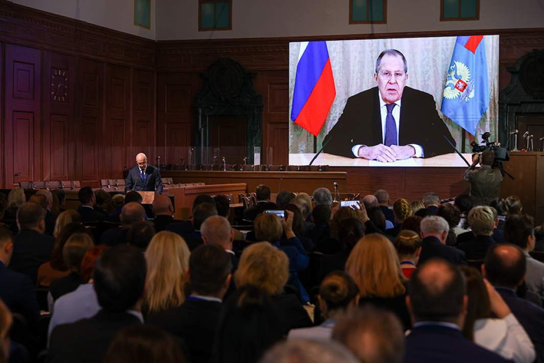 Министр иностранных дел РФ Сергей Лавров 