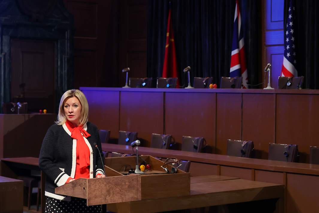 Официальный представитель МИД РФ Мария Захарова