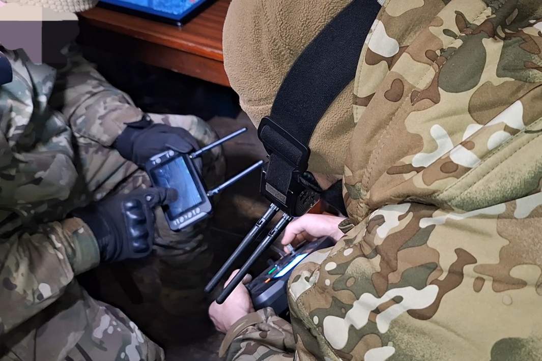 Боевая работа расчетов БПЛА