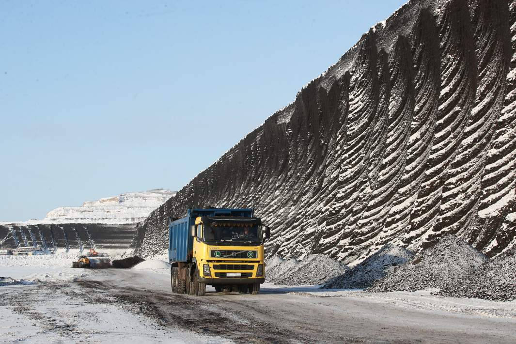 Добыча угля