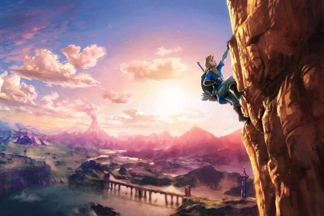 Кадр из игры The Legend Of Zelda: Breath Of The Wild и The Legend Of Zelda: Tears Of The Kingdom