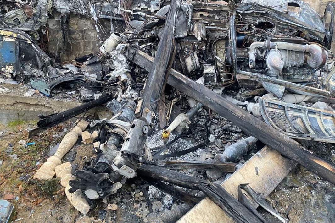 Крушение вертолета в Дагестане