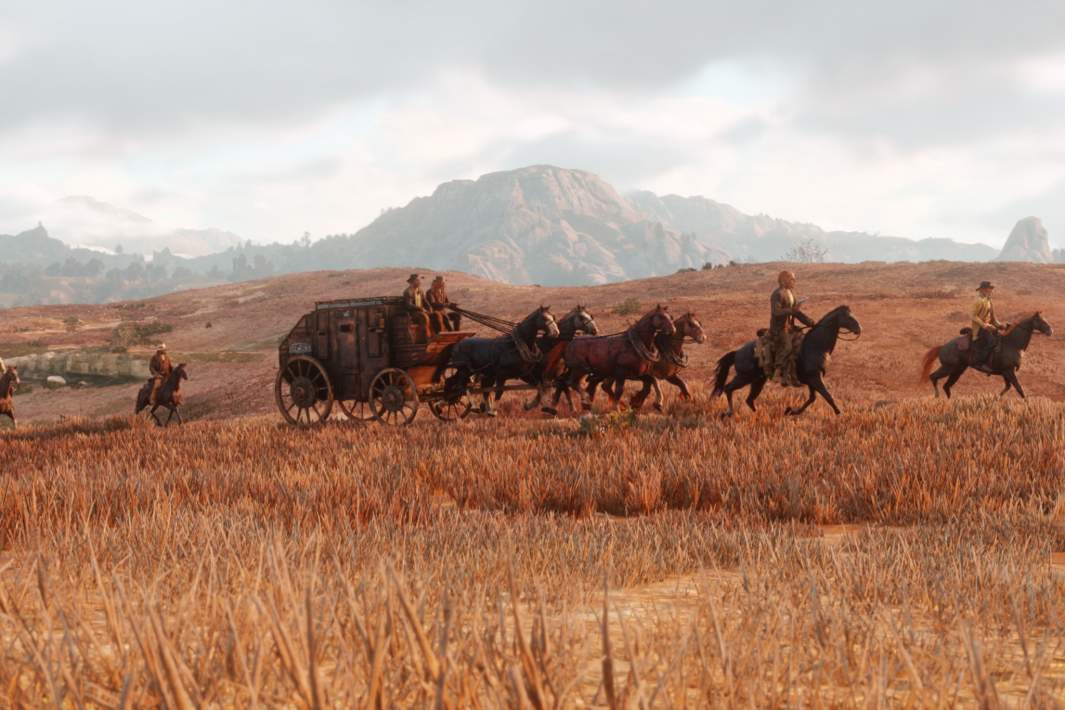 Кадр из игры Red Dead Redemption 2