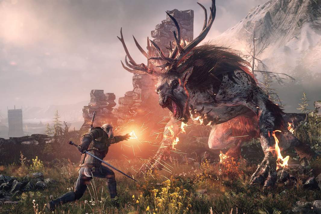 Кадр из игры The Witcher 3: Wild Hunt