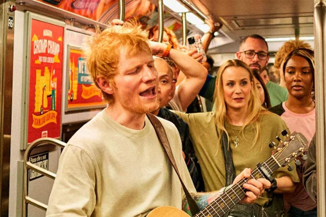 Кадр из фильма «One Shot with Ed Sheeran: A Music Experience»