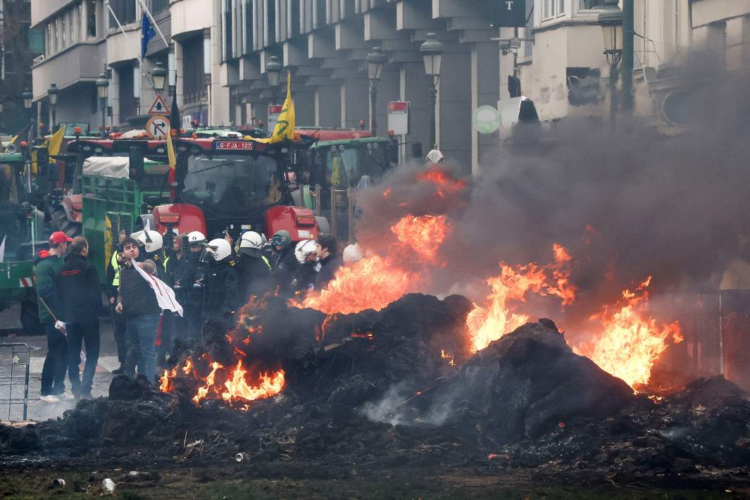 Manifestations en Europe