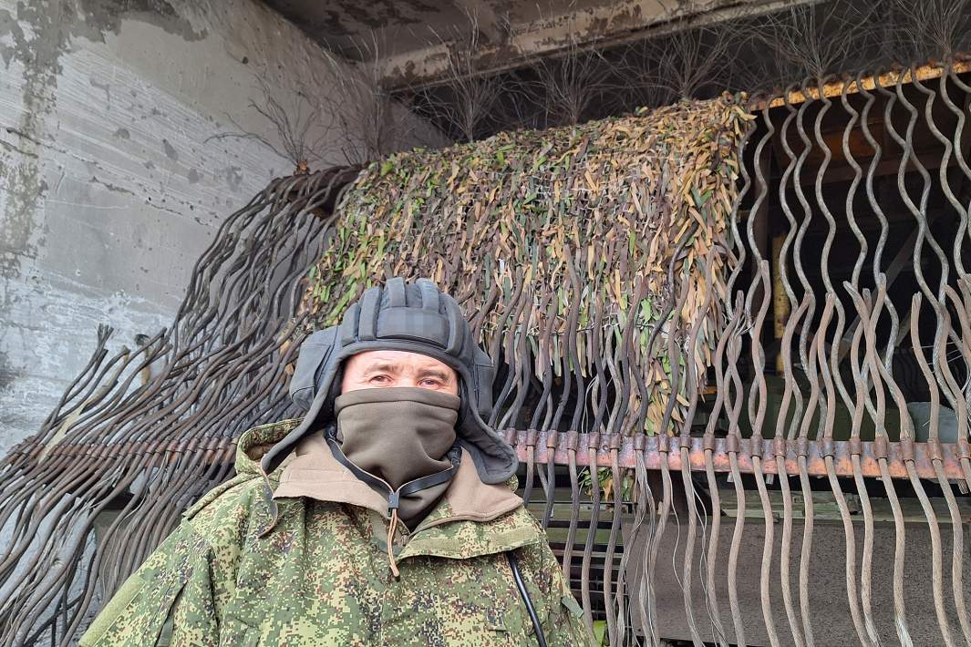 Военнослужащий ВС РФ в зоне СВО 