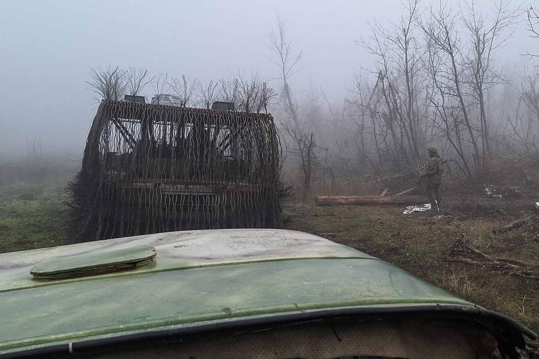 Танк ВС РФ в зоне СВО 