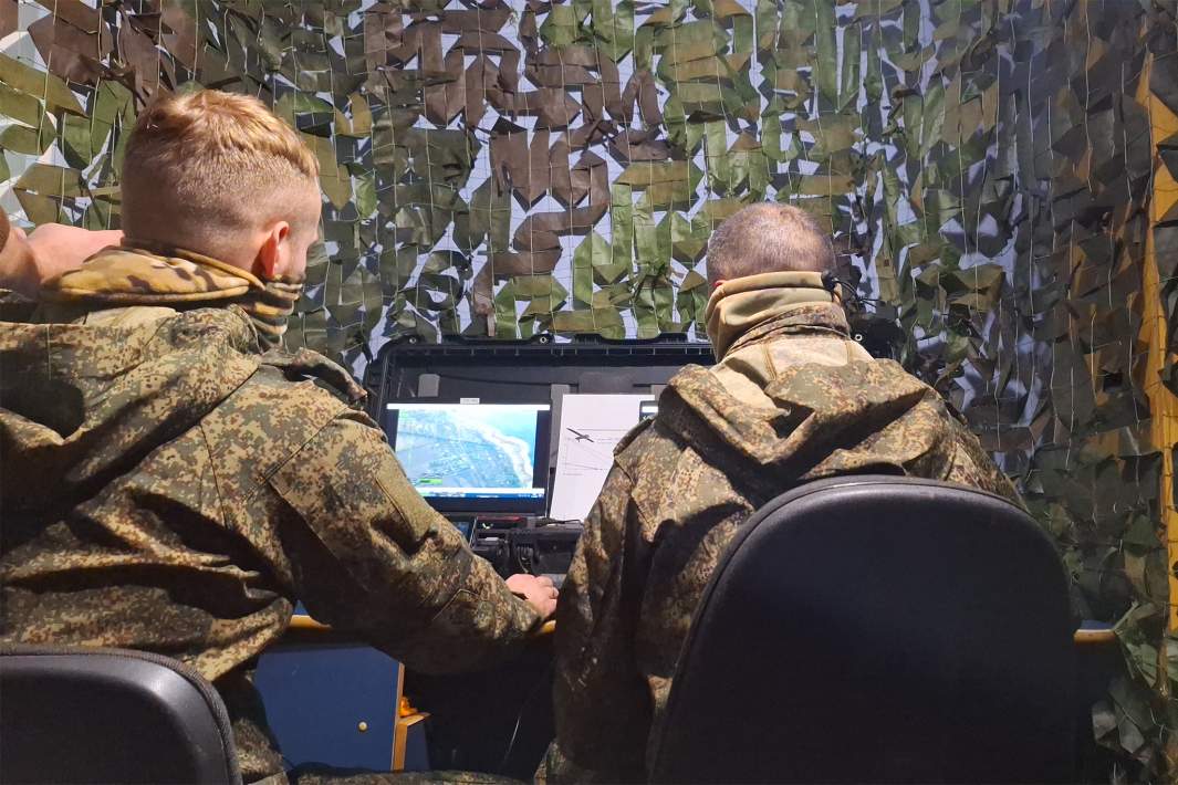 БПЛА запуск