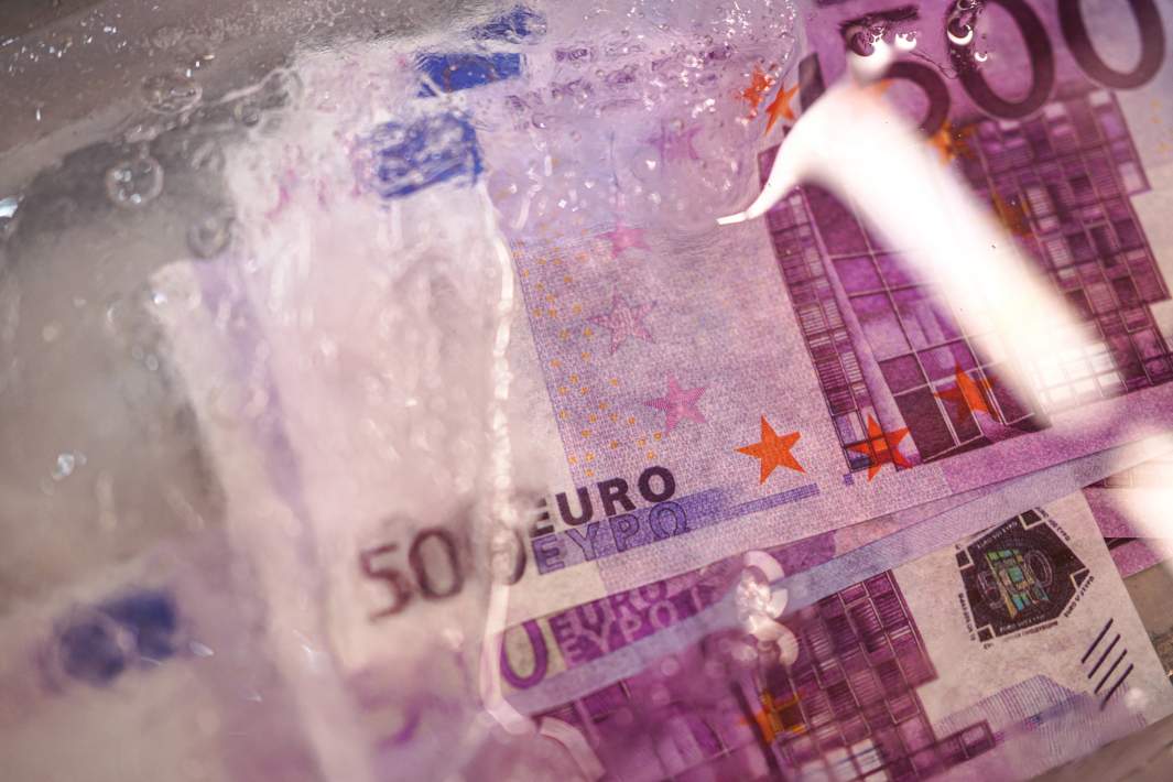 Банкноты номиналом 500 евро