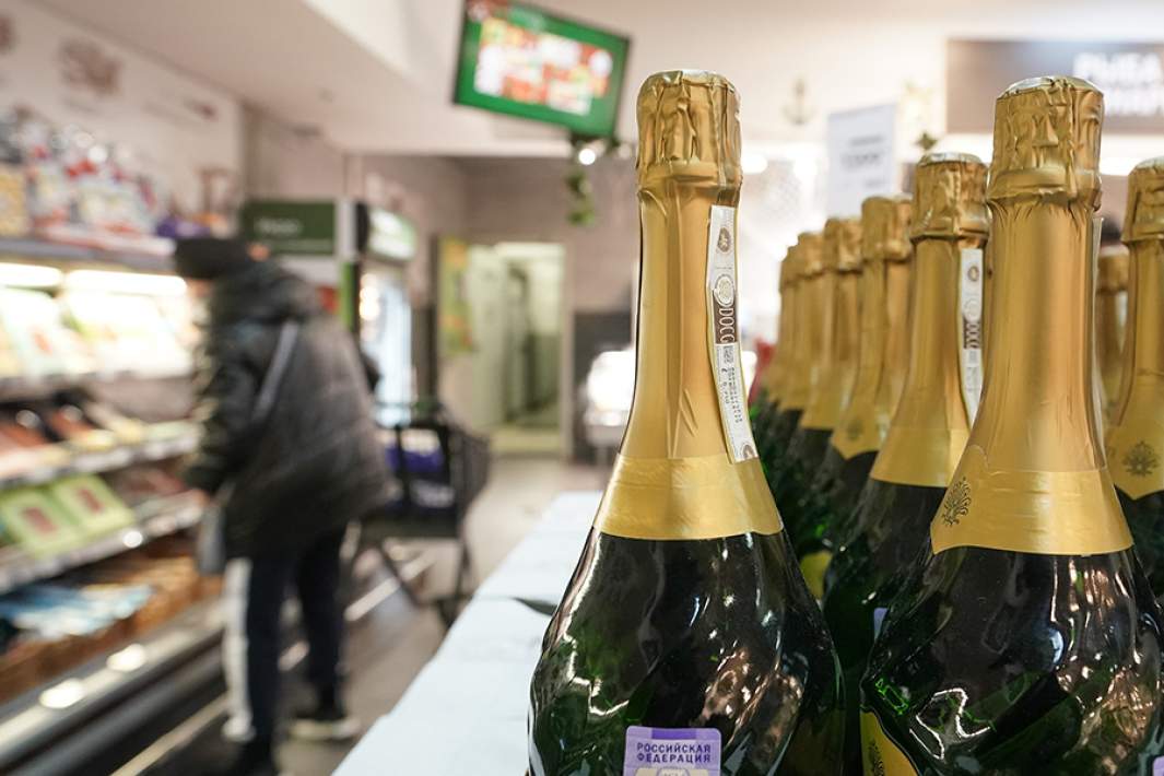 Продажа алкоголя в гипермаркете