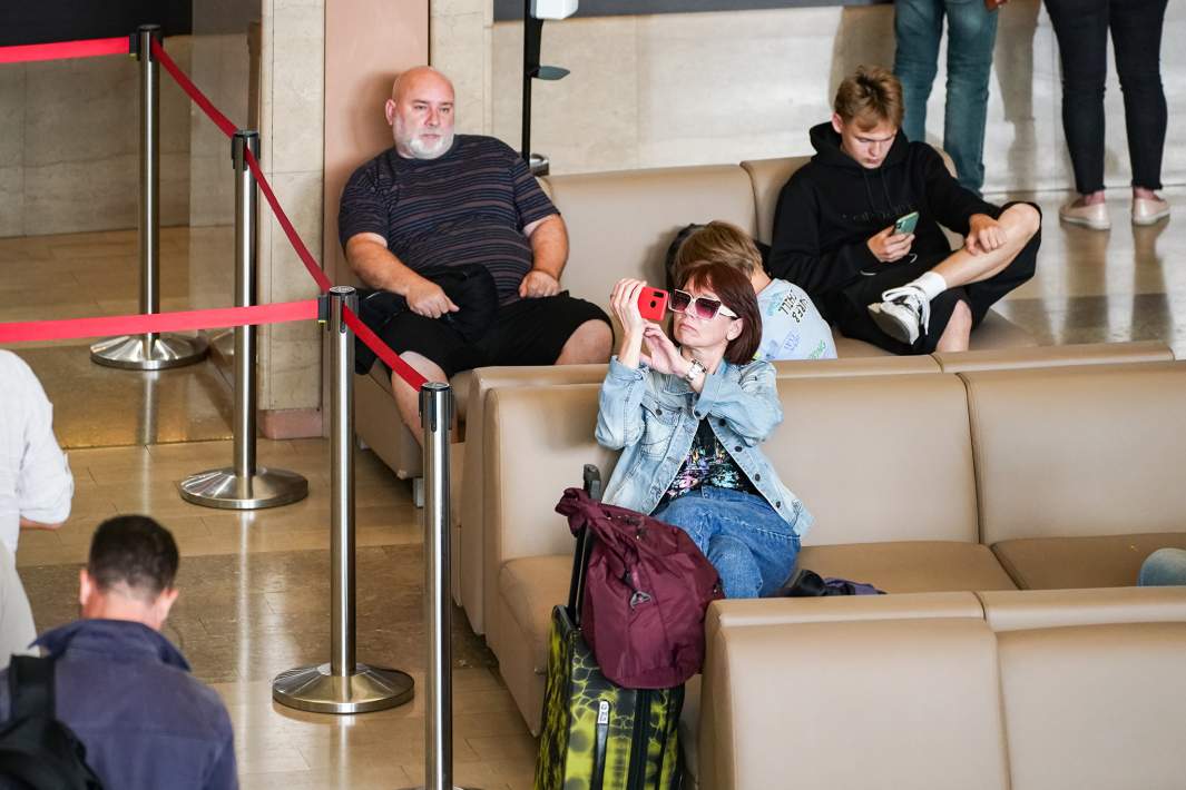 Гости на ресепшене 